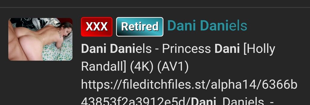 Dani Daniels