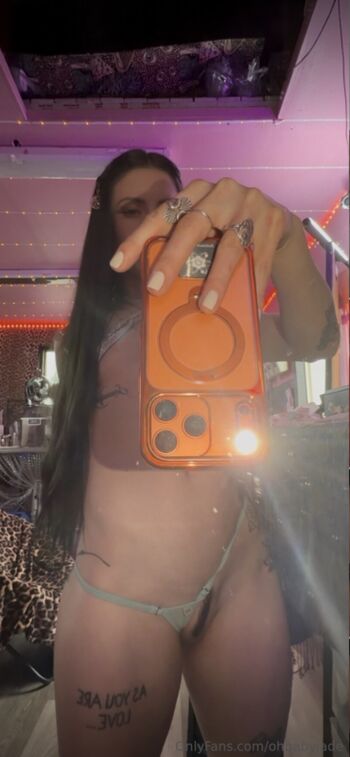 Full leaked Ohbabyjade private onlyfans photo