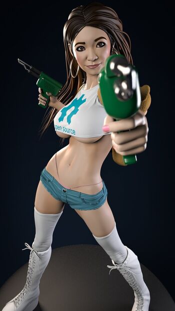 Full leaked Sexy cyborg private onlyfans photo