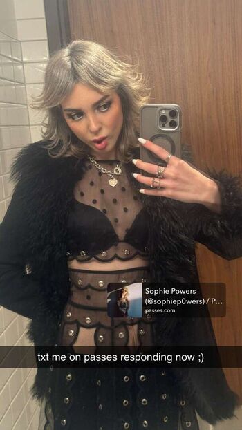 Full leaked Sophie powers private onlyfans photo